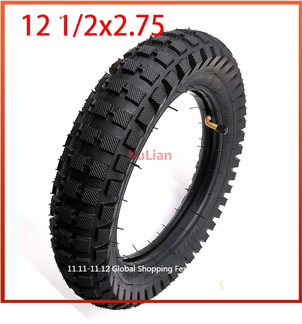 Wingsmoto 12 1/2 x 2.75 (12.5 x 2.75) Tire Tyre for Razor Dirt Rocket MX350  MX400 Mini Dirtbike