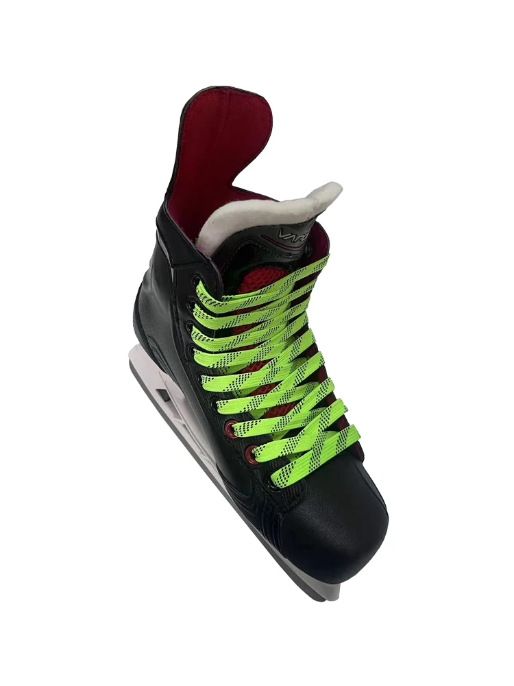 Description Picture 6 of itemJofa Skate Laces Hockey 84 96 108 120in Dual Layer Braid Extra Reinforced Tips Waxed Tip Design Ice Hockey Skate Hockey