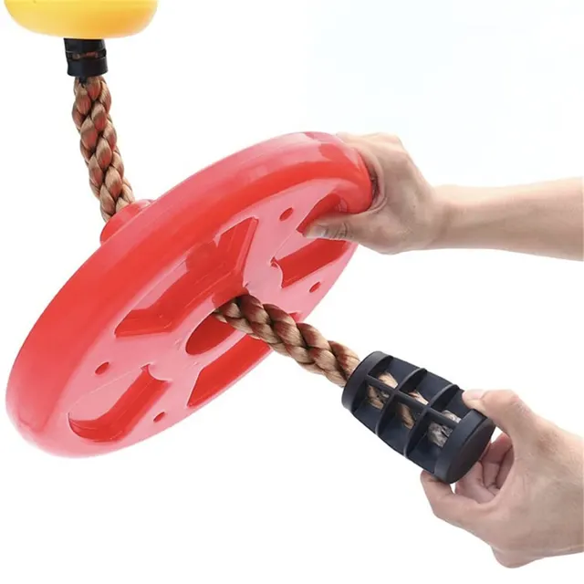 Heavy Duty Plastic Swing Seat - Indoor and Outdoor Climbing Rope with Disc  Swing for Active Outdoor Play Playground Equipment - AliExpress