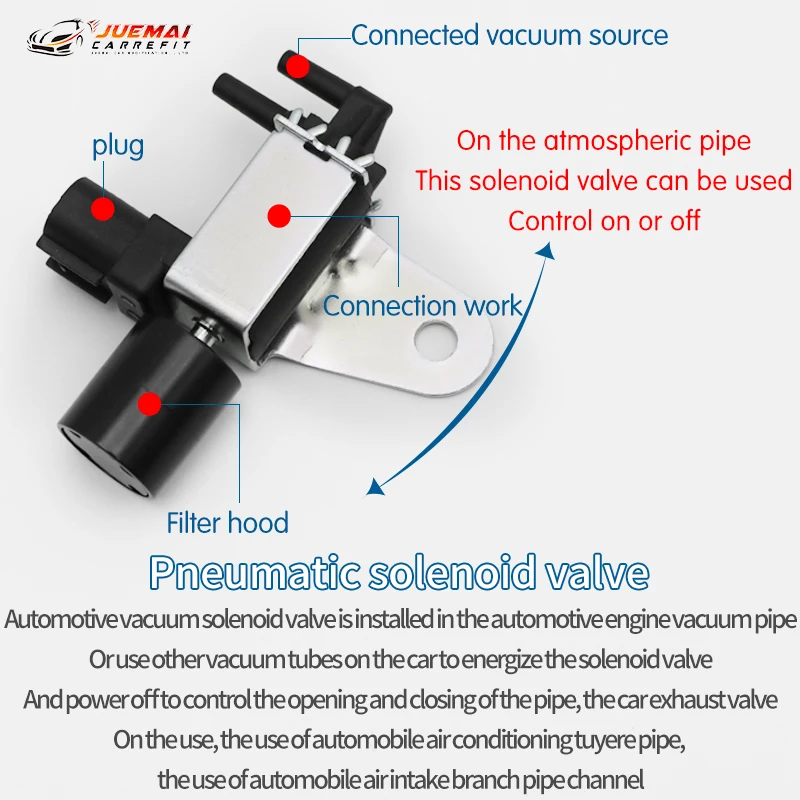Vacuum Solenoid Valve Remote Control Switch with Light Button for Car Exhaust Pipe System Universal Modification exhaust control valve,exhaust pipe valve