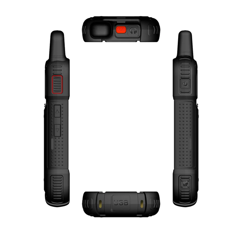 UNIWA F100 GPS NFC 4G Zello  Walkie Talkie Phpne Android 10 Radio With Phone Calls  4 inch IPS Touch Screen