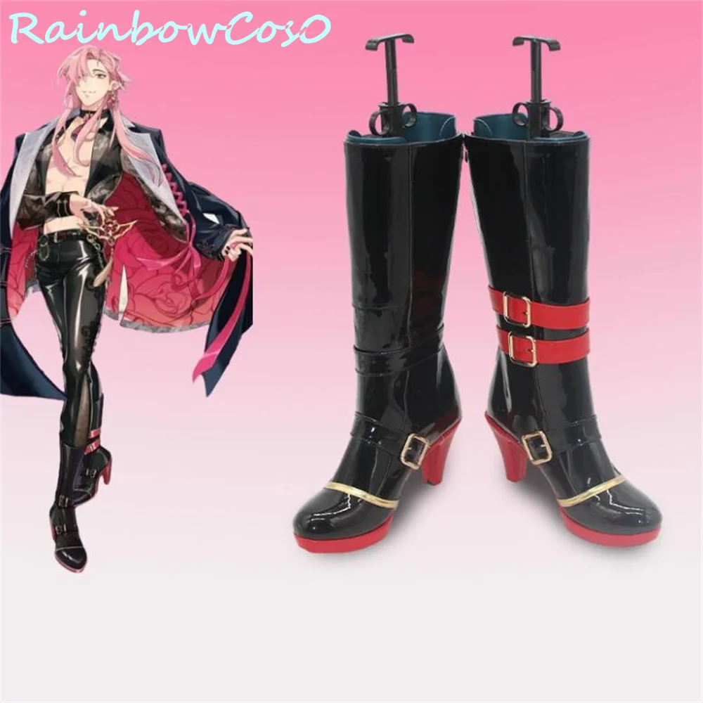 

Aster Nu Carnival Cosplay Shoes Boots Game Anime Halloween Christmas Rainbowcos0 W3616