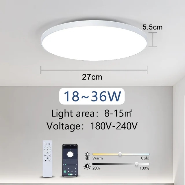 White 36W