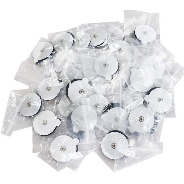 Reusable Tens Electrode Pads Electrostimulation Patches Acupuncture Physiotherapy Ems Nerve Muscle Stimulator Gel Sticker 4