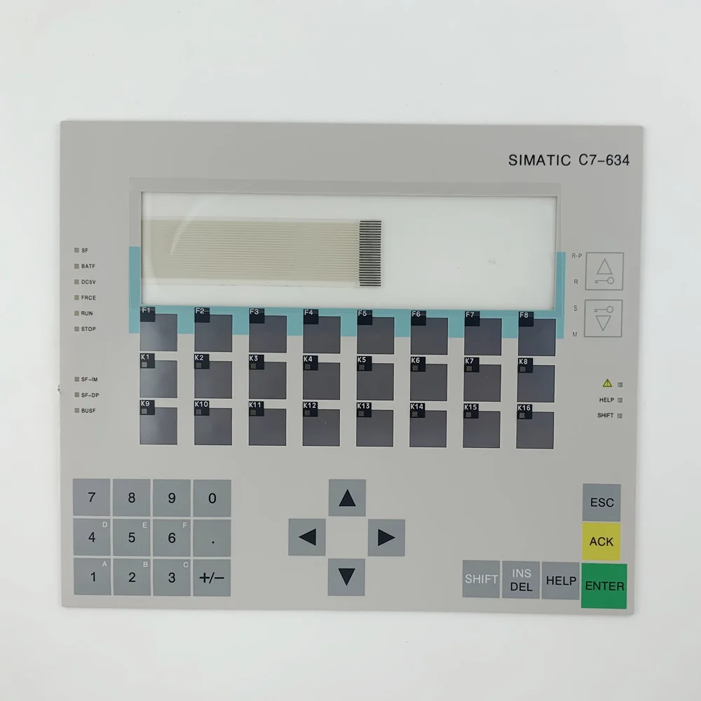 

6ES7634-1DF01-0AE3 6ES7 634-1DF01-0AE3 Membrane Keypad Keyboard For SIMATIC C7-634 HMI Panel Repair