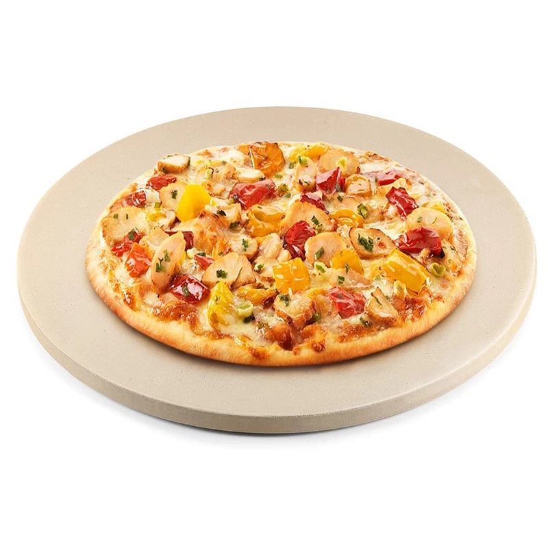 12inch Ceramic Pizza Stone Pizza Baking Stone/ Pan, Perfect For Grill