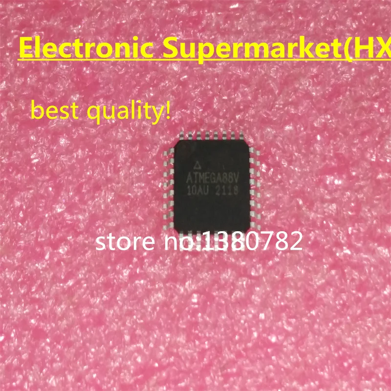 Free Shipping 50pcs/lots ATMEGA88V-10AU  ATMEGA88V  ATMEGA88  QFP-32 New original  IC In stock!