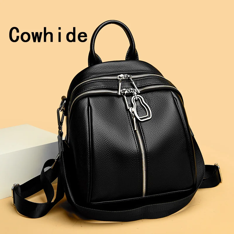 2023new-cowhide-female-bag-summer-women-'s-backpack-high-capacity-ladies-bags-travel-bag-girls-chest-bag-shoulder-bag-backpack