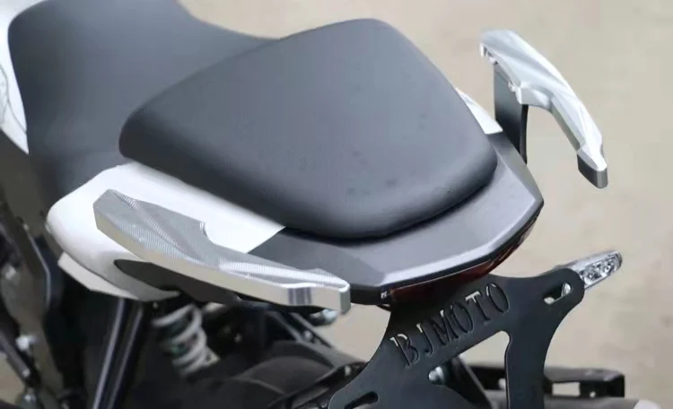Motorcycle Refitted With Rear Armrest Tail And Rear Shelf Handle Thickened Aluminum Alloy Accessories For Keeway Rkf 125