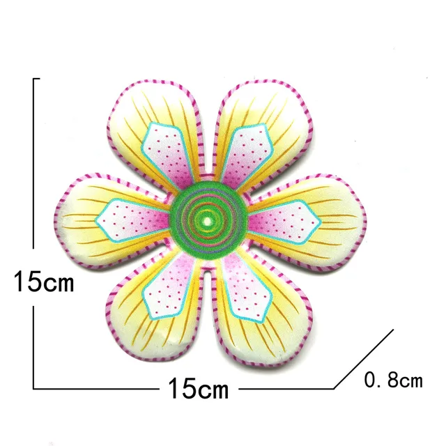 Fém Virág Fali Művészet Szobor Szabadtéri Függő Dísz Az Otthoni Kertnek Kültéri Tét Udvarához Színes Vasparti Dekoráció 2022 Ajándék - Image 4