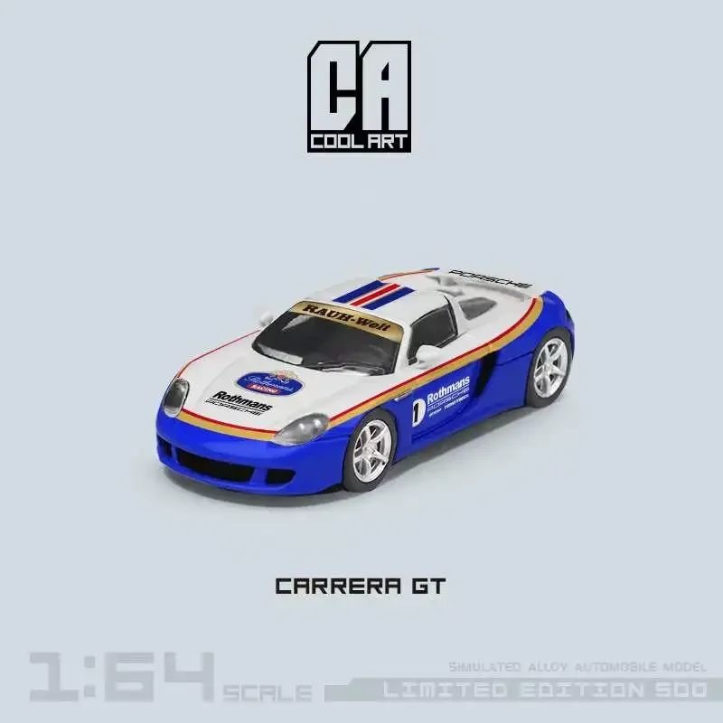 

PreSale Cool ART1:64 CARRERA GT Pink pig / Rothmans limited500 коллекционные модели автомобилей из литого под давлением