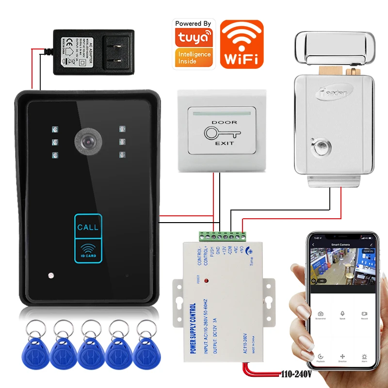 Рисунок 2 - Наружный видеодомофон Tuya с Wi-Fi