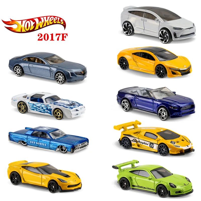 2017F Original Hot Wheels Porsche 911 Corvette 2015 Ford Mustang Gt Convertibile In Lega Modello Di Auto Boy Toy Collection Gift