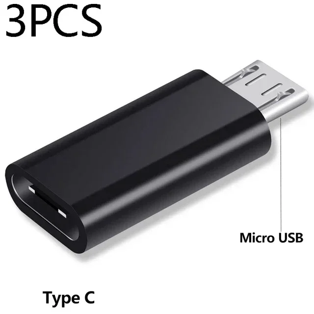 Universal Micro USB to Type-C OTG Adapter for Smartphones and Tablets