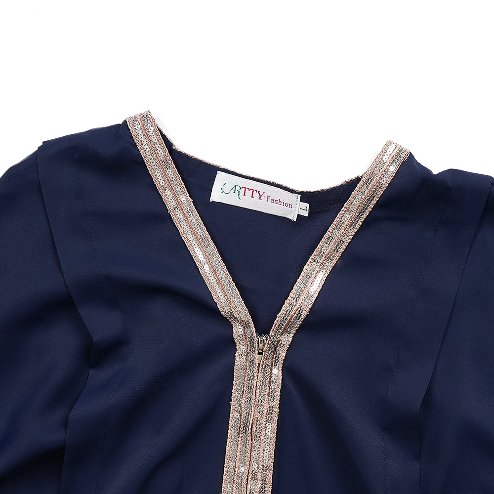 عبايات للنساء دبي فاخر 2025 فساتين راقية إسلامية أ...