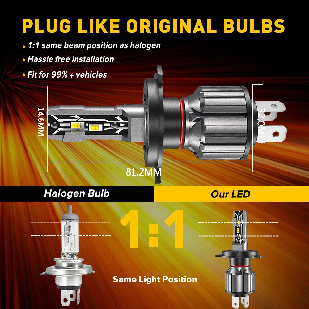 2X LED DRL 안개등 9012 HIR2 9005 HB3 H11 H8 H9 H4 H7 볼보 포드 포커스 VW 폭스바겐 제타 MK6 골프 5 6 7 스코다 파비아용