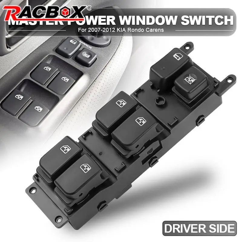 

For Kia Carens Rondo 2006-2012 Left Power Window Control Switch Panel 935711D200 Driver Side Car Accessories Replacement LHD