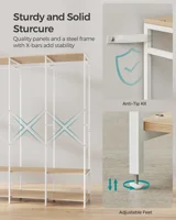 Grand placard chambre armoire extensible meubles de chambre modernes vêtements armoire placard 4