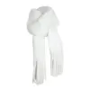 Solid Thickened Large Scarf Girls Winter New Korean Sle Winter Student All-Match Shawl Scarf White Women 3