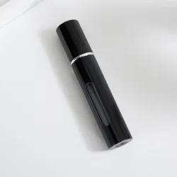 10ml Portable Refillable Aluminum Perfume Atomizer Spray Bottle (Black)
