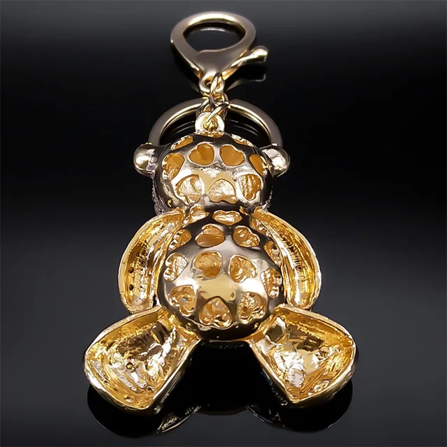 Shop for and Buy Crystal Teddy Bear Key Chain at . Large  selection and bulk discounts available.