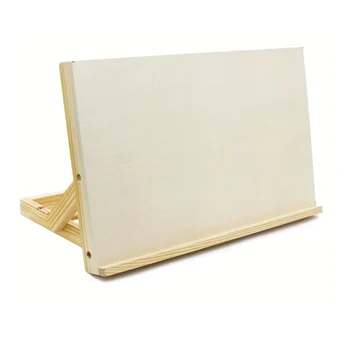 Chevalet de table pliable en bois avec support incliné portable