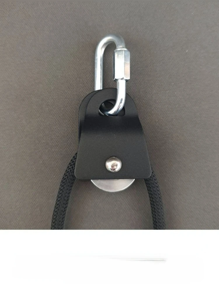 MKA Hand Grip Tapered Spiral Biceps Triceps Drawstring Single Grip Rope Pull Down Cable Attachment Muscle Fitness Training Equip
