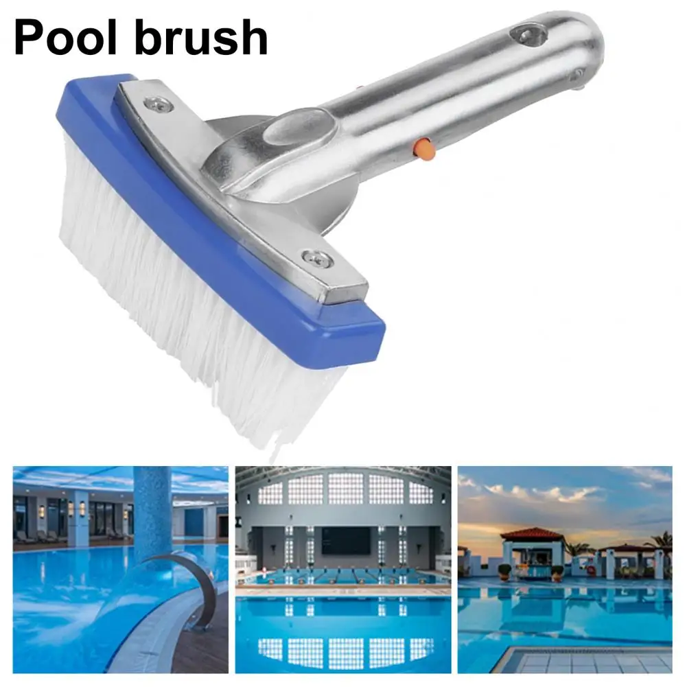 

Brush High-density Elastic Bristle Pool Brush for Stain Removal Swimming Pool Scrubbing Tool for Home Outdoor Pools High-density