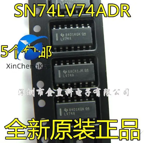 

30 шт. Оригинальный Новый мультиплексор sn74lv74адr SN74LV74AD LV74A SOP14