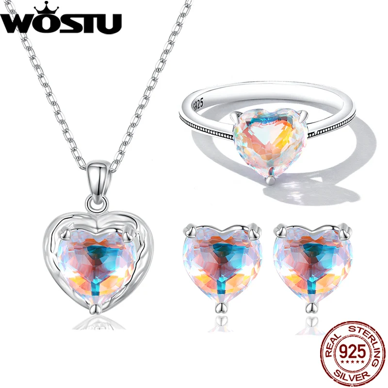 Lot De Bijoux De Mariage Argentés – Cristaux Diamant, 18 Pouces, Neuf Sans Boîte