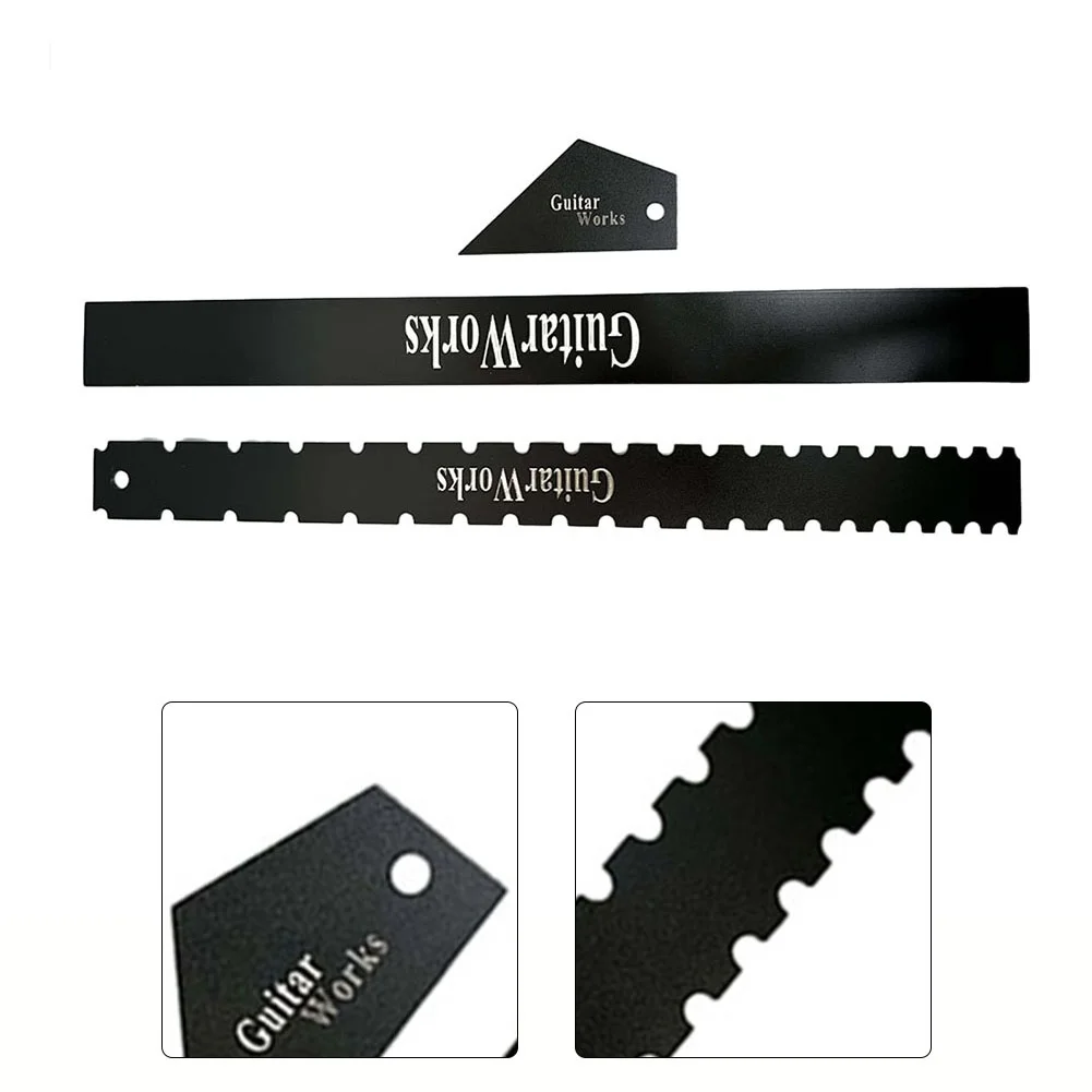 

Guitar Luthier Tools Set 3 PCS Kit for Fret Leveling and Fretboard Contouring Must Have for Guitar Enthusiasts