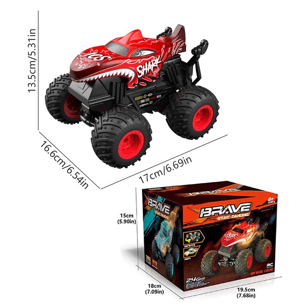 2.4G Remote Control Stunt Dance Car RC Drift Car High Speed Rocking Spray Remote Control Cars Off-road Vehicle Children Toys 6