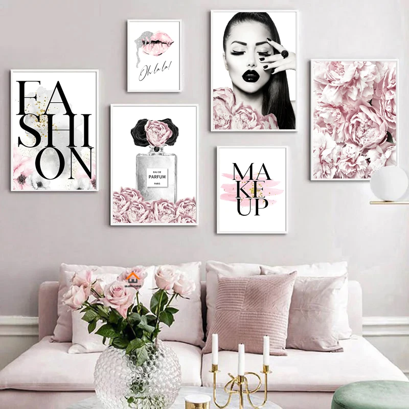 More paintings  Chanel decor, Glamorous decor, Fashion wall art