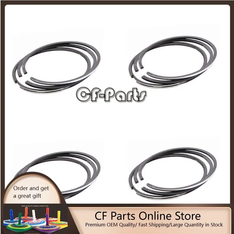 

New 4 Sets STD Engine SD22 Piston Ring Set FOR NISSAN forklift 83MM