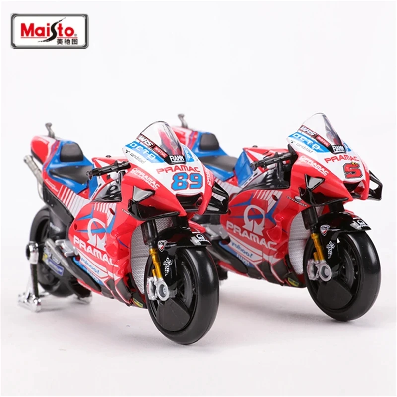 

Maisto 1:18 Ducati Pramac Desmosedici GP Moto GP Alloy Racing Motorcycle Model Diecasts Metal Sports Motorcycle Model Kids Gifts