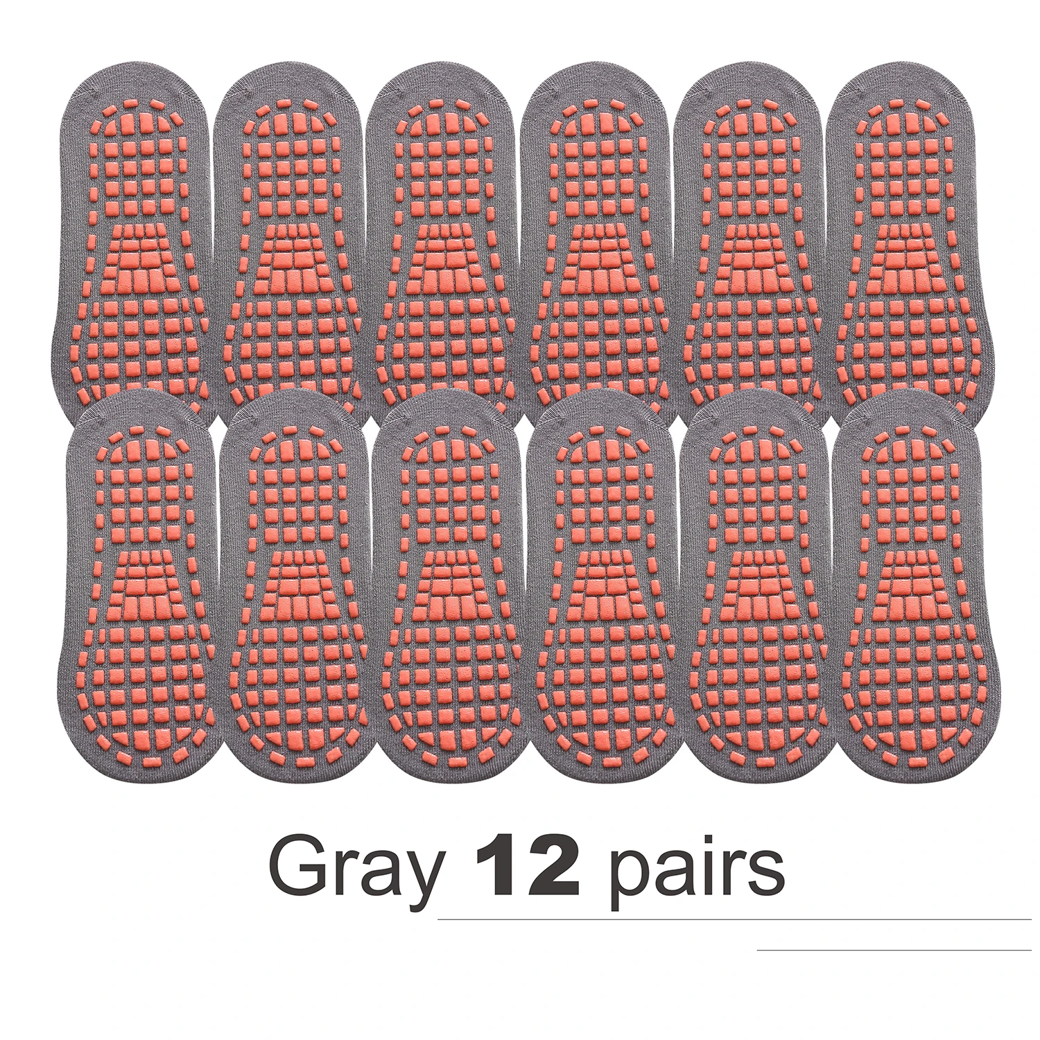 Catie 4 Paires Chaussettes Yoga, Chaussettes Antidérapantes Pour Fee