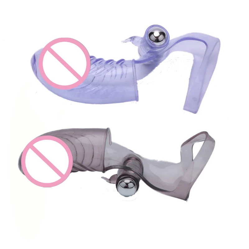 Vibrating Finger Cover Sex Toys for Couples Flirting Vibration G-spot Clitoris Stimulator Finger Condom Adult Sex Products Bdsm