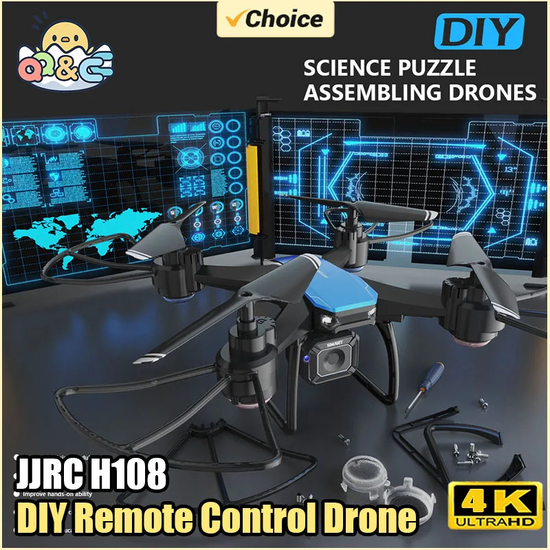 Mini DIY Assembly Drone for Aerial Photography and Training