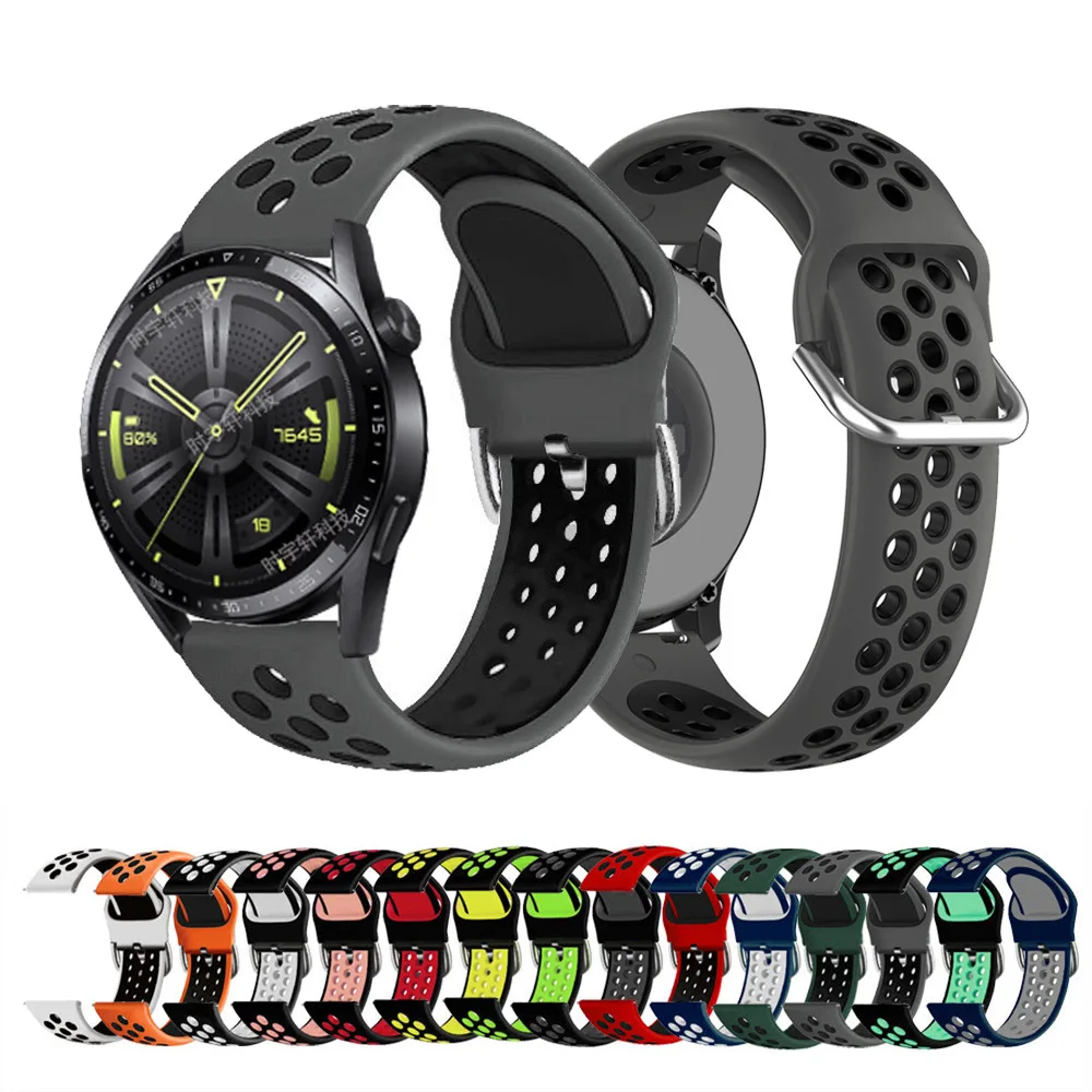 Per Huawei Watch Gt 3 42Mm 46Mm Band Sport 22Mm 20Mm Cinturino In Silicone Per Huawei Wacth 3 4/Gt 3 Se/Gt 2 Pro/2E/Gt Runner Bracciale
