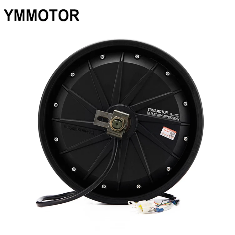 12 Inch 1500W Custom Powerful Brushless Electric Motorcycle Starter Hub Motor