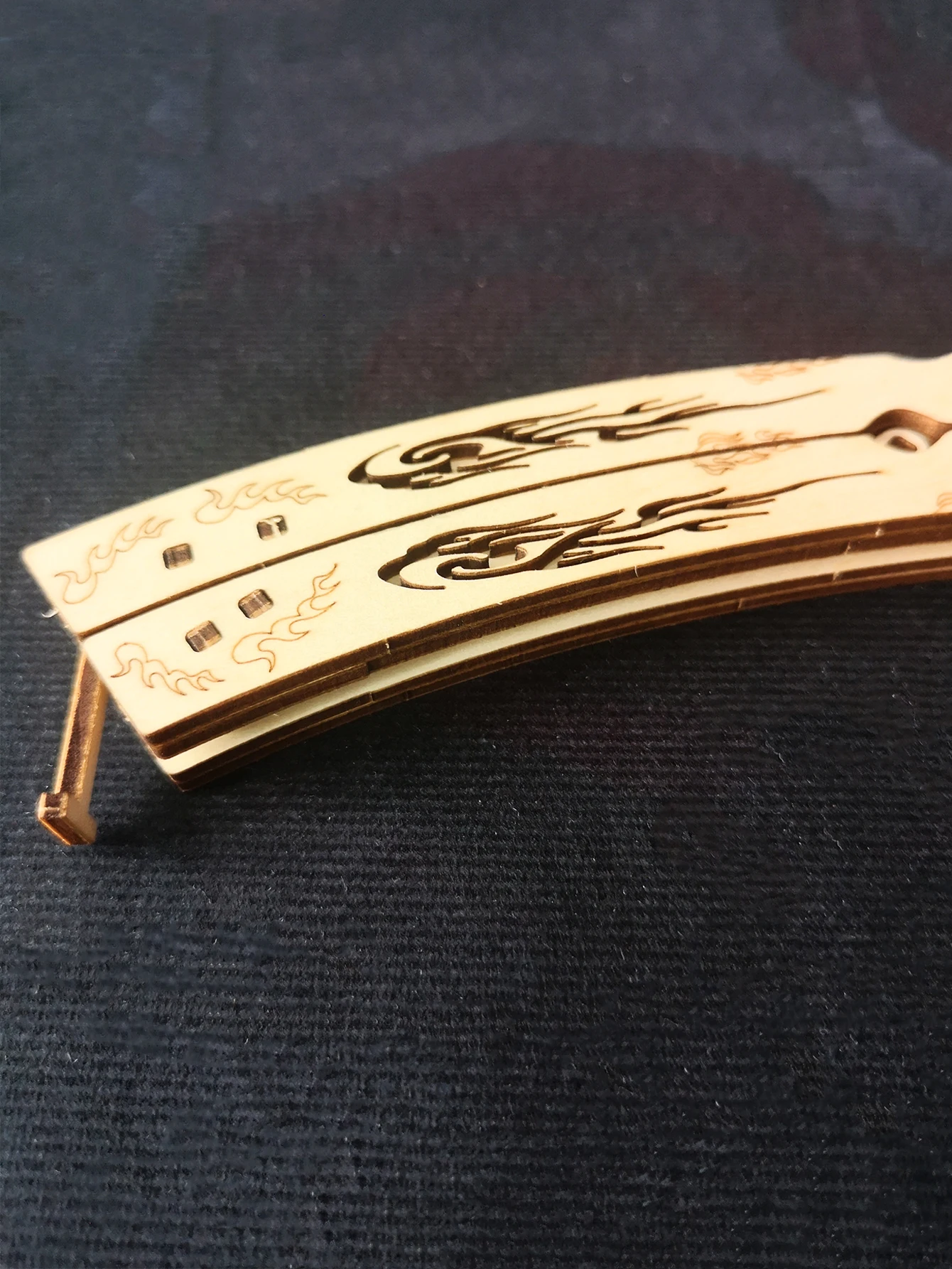3D Holz puzzles Feuer Phoenix Schmetterling Messer Modell Kits Katapult Säbel 3D Stereo DIY handgemachte Jungen Geburtstags geschenk, Alter 14 – Detail 6