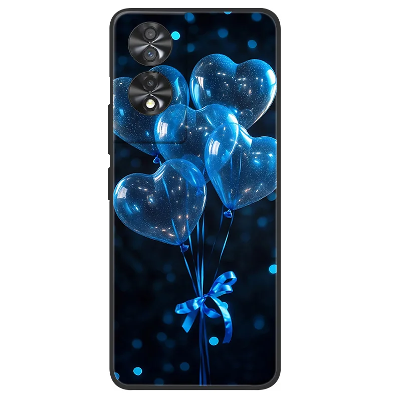 Elegant Marble Soft Matte Silicone Phone Case - Full Coverage Design, 6.78''