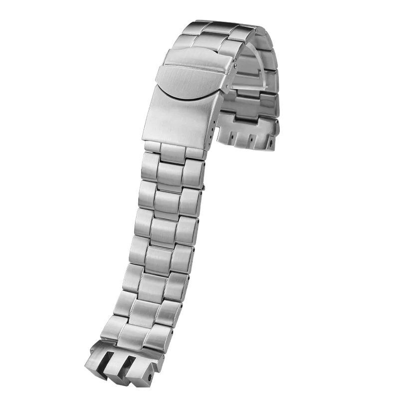 20mm Stainless Steel Watch Band for Swatch - Metal Chain Strap Accessories with Tool
