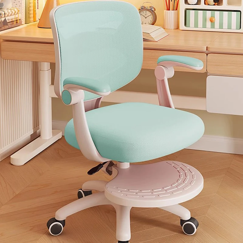 Study Chair Mother Kids Baby Chairs Child Furniture School Children Auxiliary Design Designer Eating Growing Room Stool