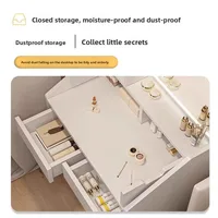 Dresser household bedroom with mirror makeup table small apartment storage makeup table 4
