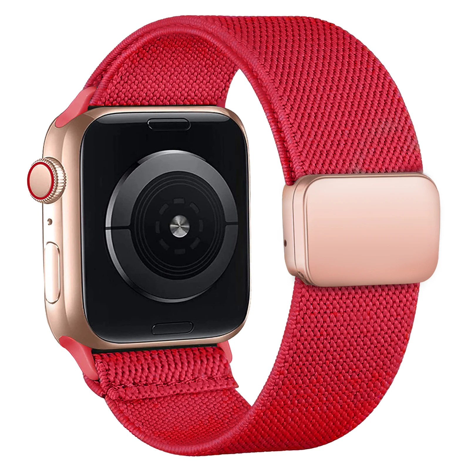 Stylish Magnetic Nylon Loop Watch Strap Bracelet