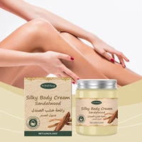 Crème Corporelle au Bois de Santal Hydratante Longue Durée Apaisante Anti-Dessèchement Éclaircissante Lotion Corporelle Hydratante Lissante Soin Doux pour la Peau 1