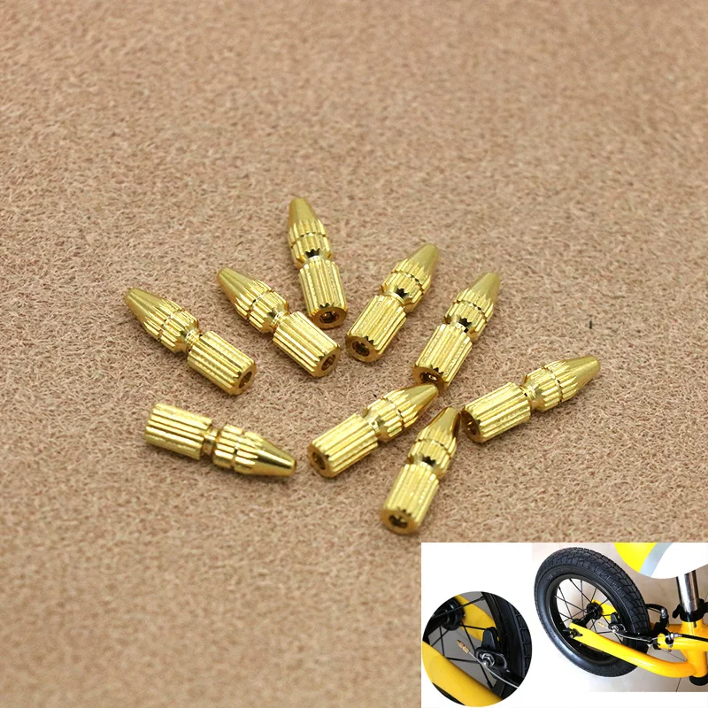 Aluminum Alloy Brake Wire End Caps – Universal Fit, 2mm Diameter, For MTB BMX Road Bike Cable Tail Ends (Single)
