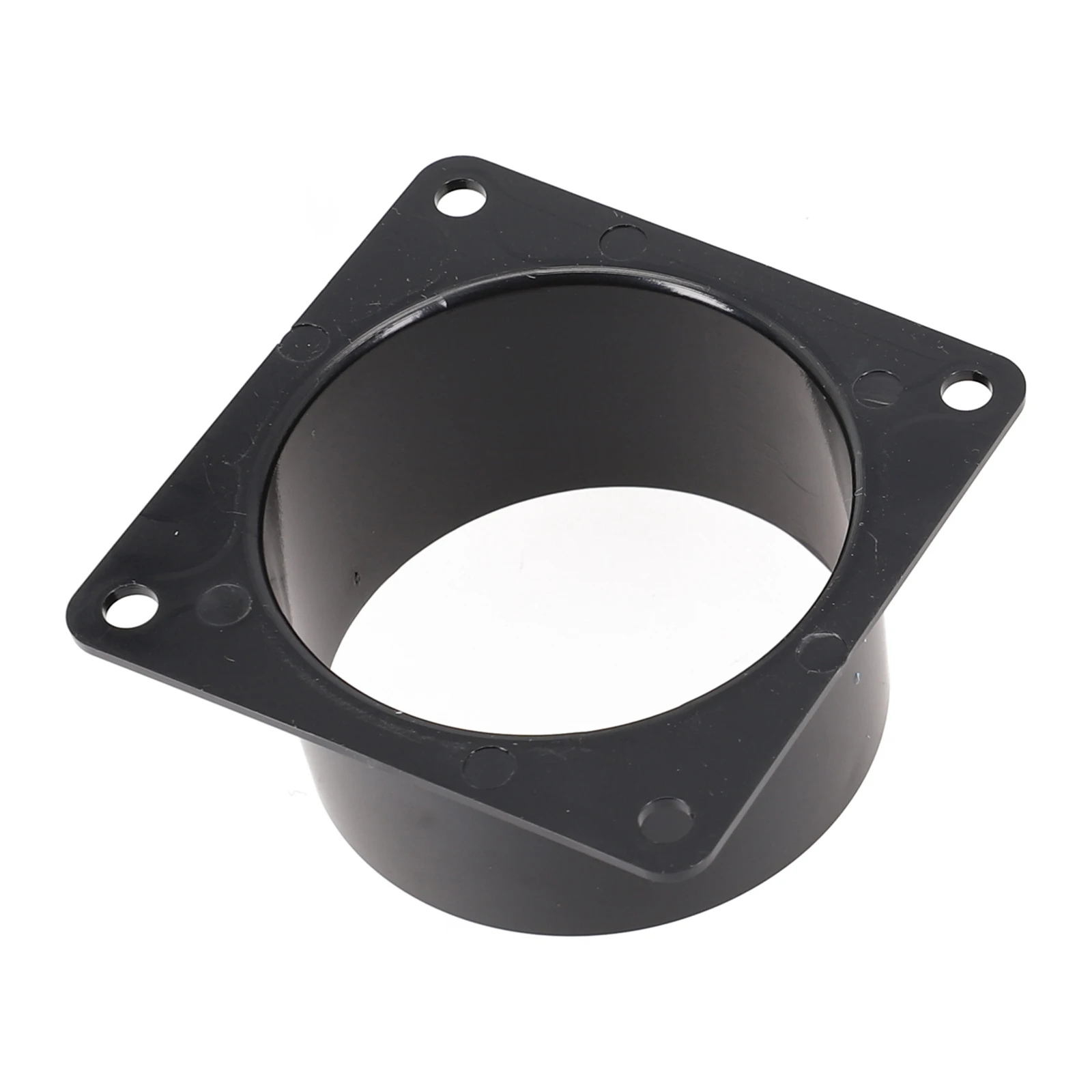 75/100/120MM Fan Miner Duct Cooling Shroud ABS Flange Connector for Ventilation Pipe Air Ducting Connection
