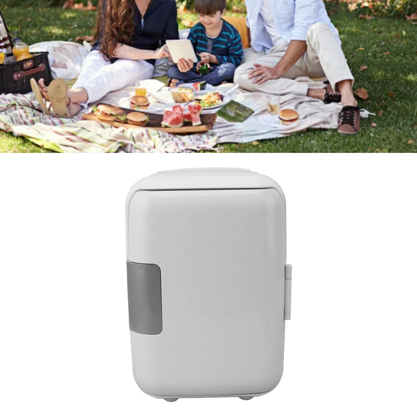 50W Solar Powered Fridge Solar Panel DC18V Powered Refrigerator with Battery Box Connector Cable for Camping Outdoor Activ